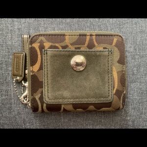 Coach Small Zip Around Wallet